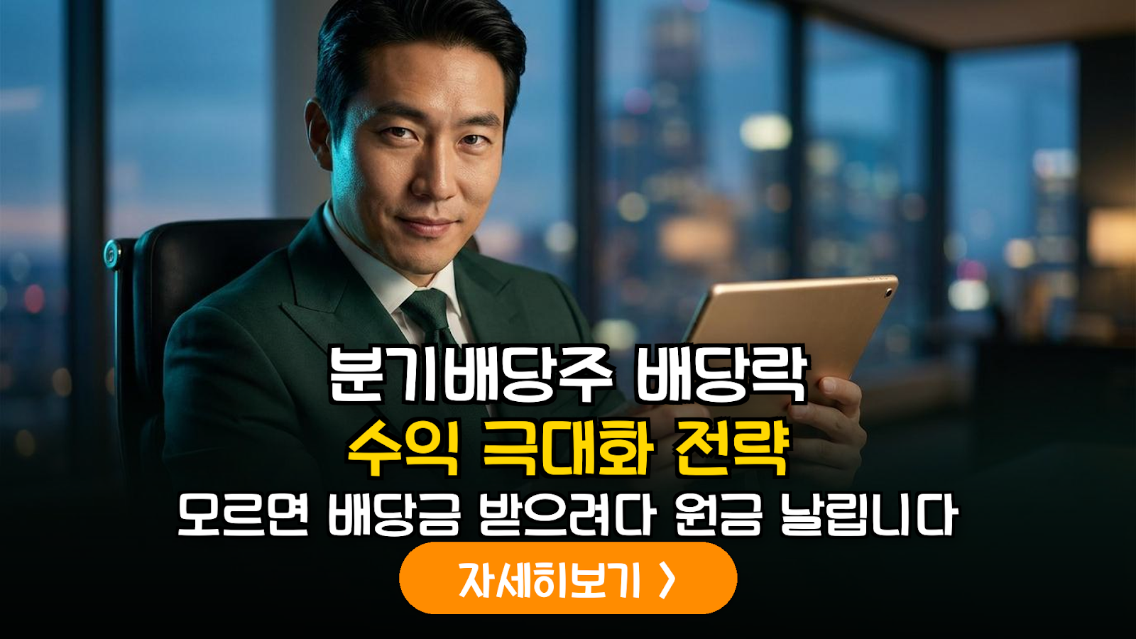 분기배당주 배당락 수익 극대화 전략