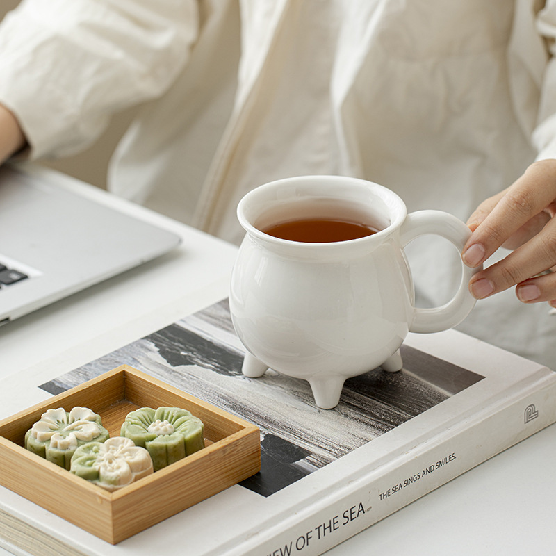 Ceramic kettle mug, 301–400 ml