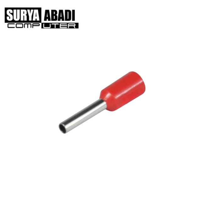 SKUN INSULATED FERRULES E1508 KABEL 1.5MM MERAH
