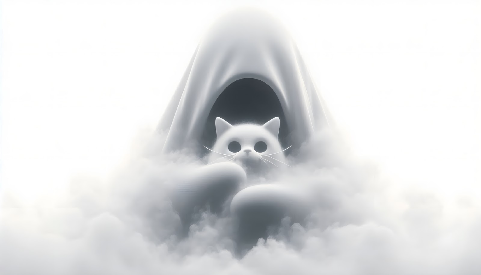 White Digital Art Wallpaper