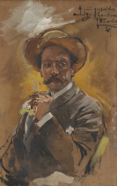 Portrait of the Painter Francesco Santoro Rome 1887
