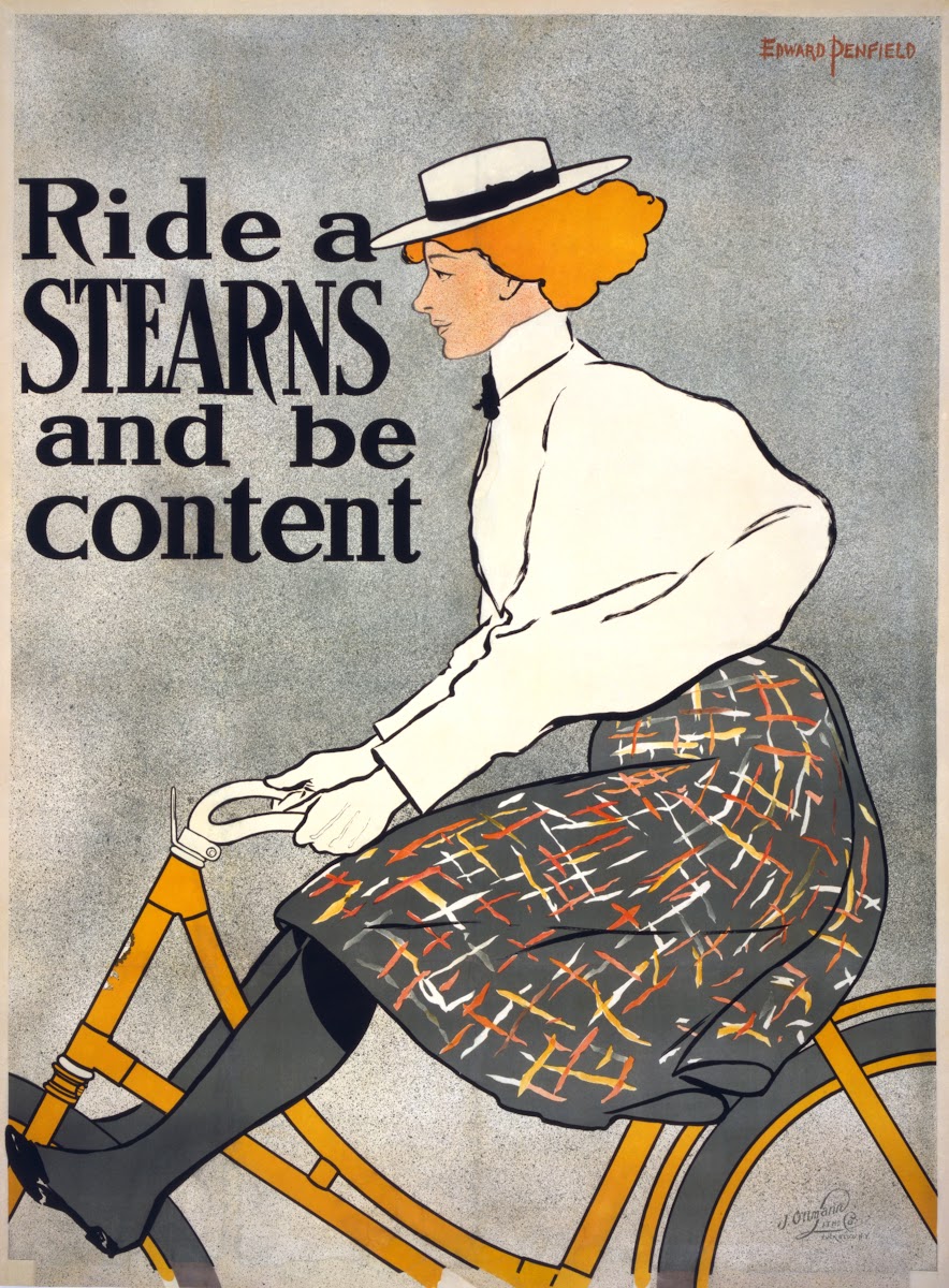 Ride a Stearns  be content 1896