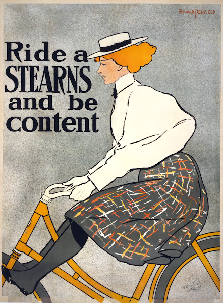 Ride a Stearns  be content 1896