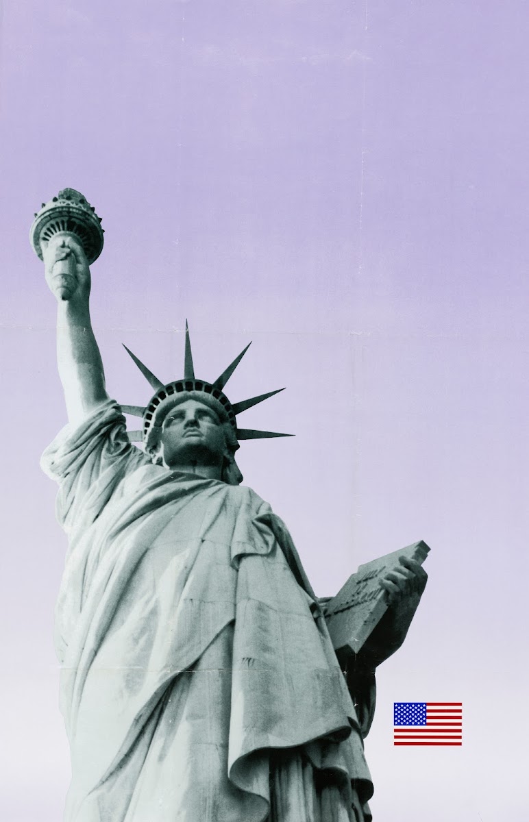 Poster featuring the Statue of Liberty