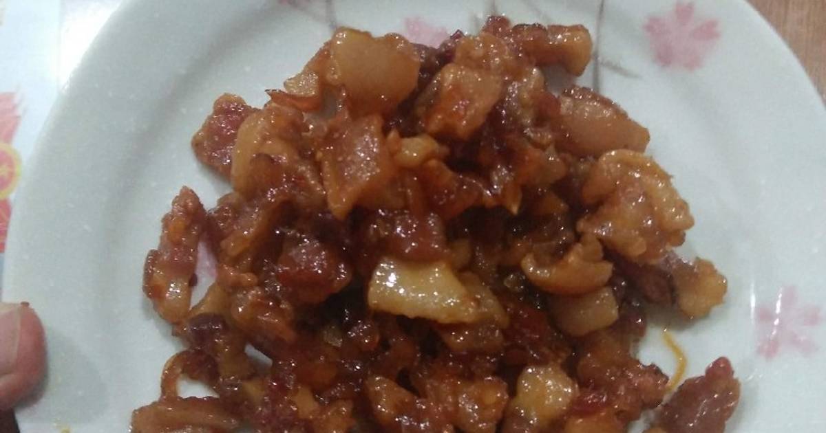 Tóp mỡ rim mắm