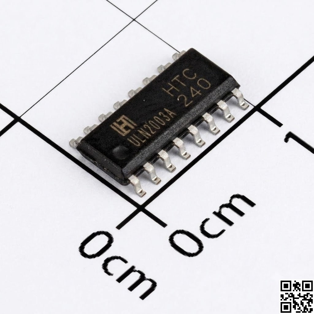 Transistor NPN 7 Ngõ Ra Darlington 50V 0.5A