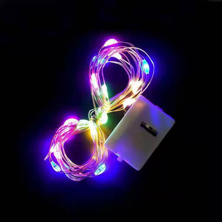 LED Copper Wire String Light with Flashing Function