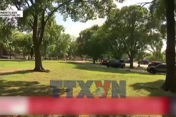 Mỹ: Nổ súng gần Nhà Trắng, nghi phạm bị bắn trọng thương - Báo VietnamPlus