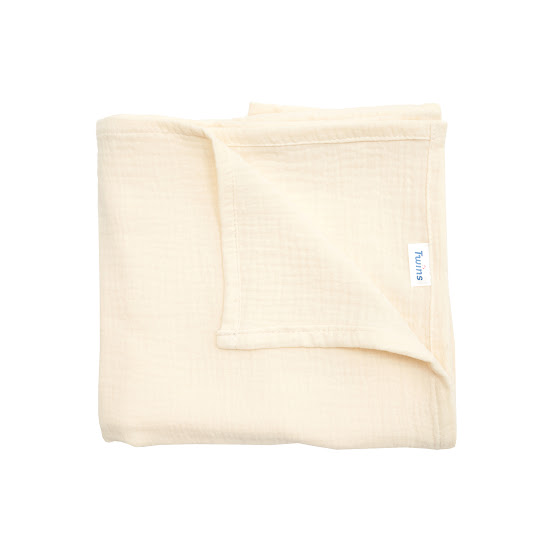 Пелюшка Twins муслінова 130х100 2-х шарова екрю