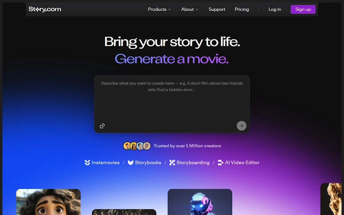 Captura de Story.com