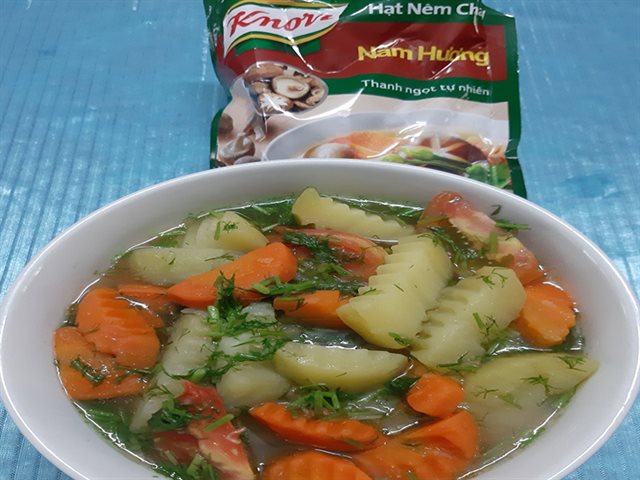 Canh Khoai Tây Chay Thập Cẩm