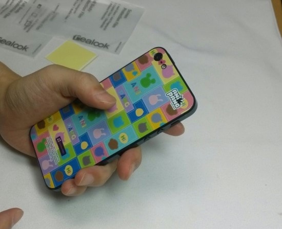 iphone5 realook anipang color crystal clear screen protector