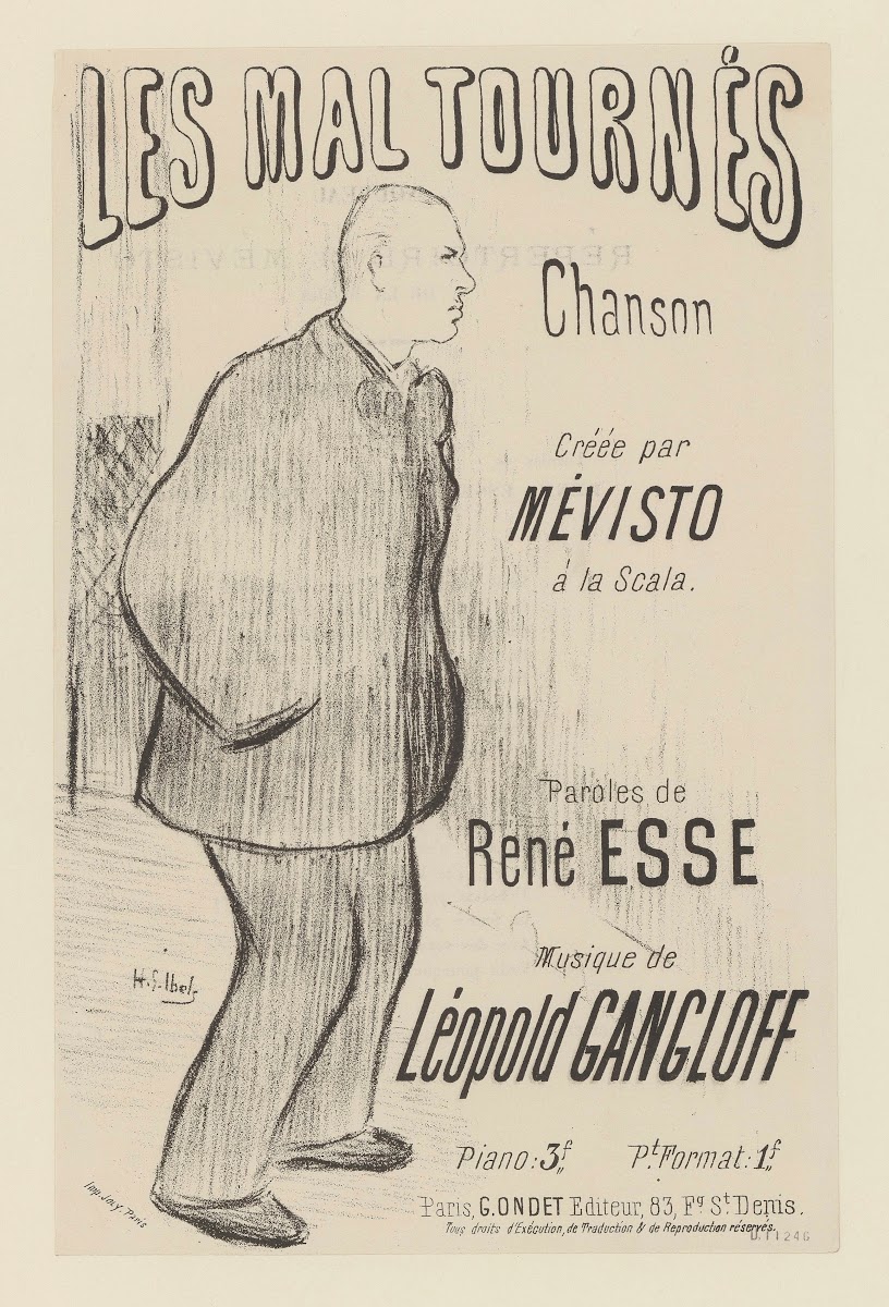 Les mal tournés  Chanson 1895