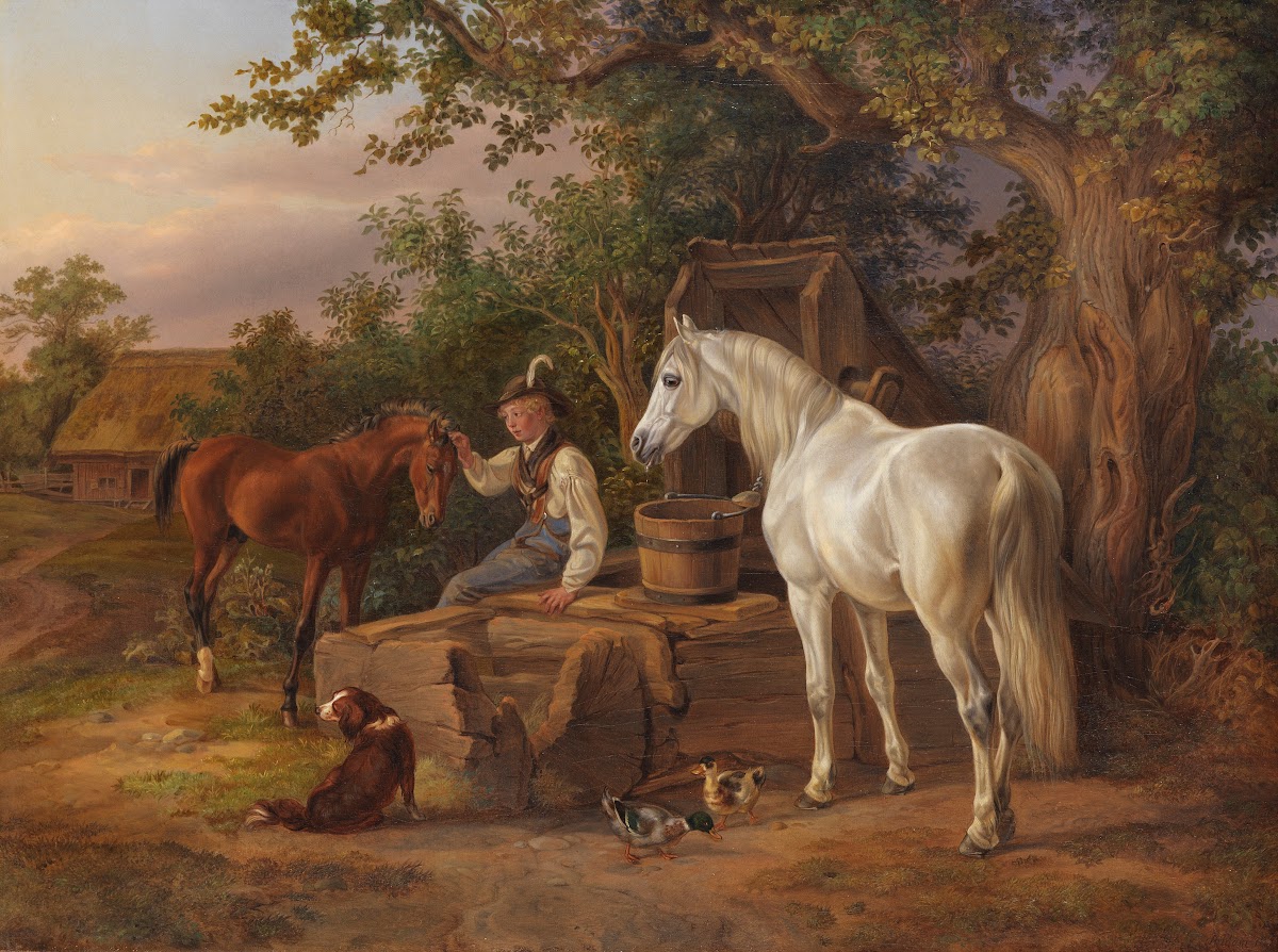 An der Tränke 1835