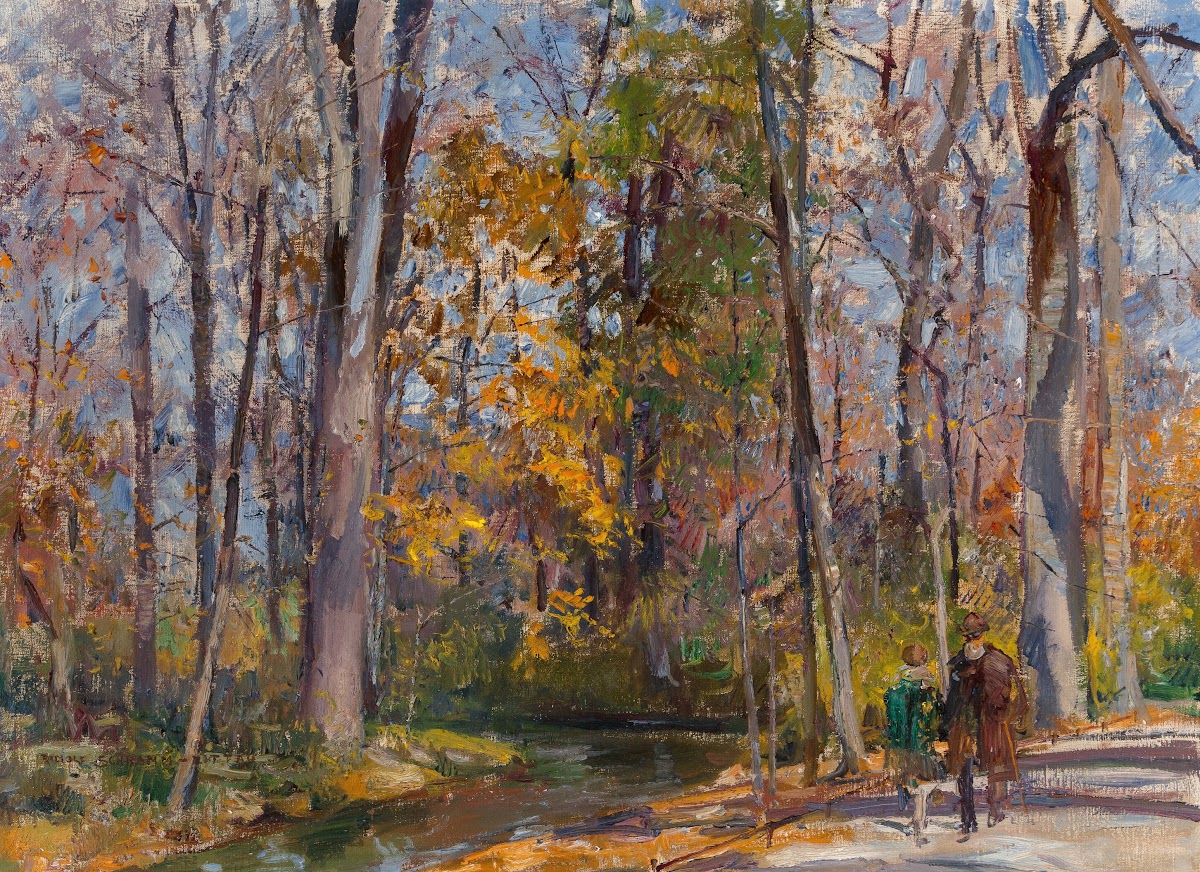 Autumn woodland