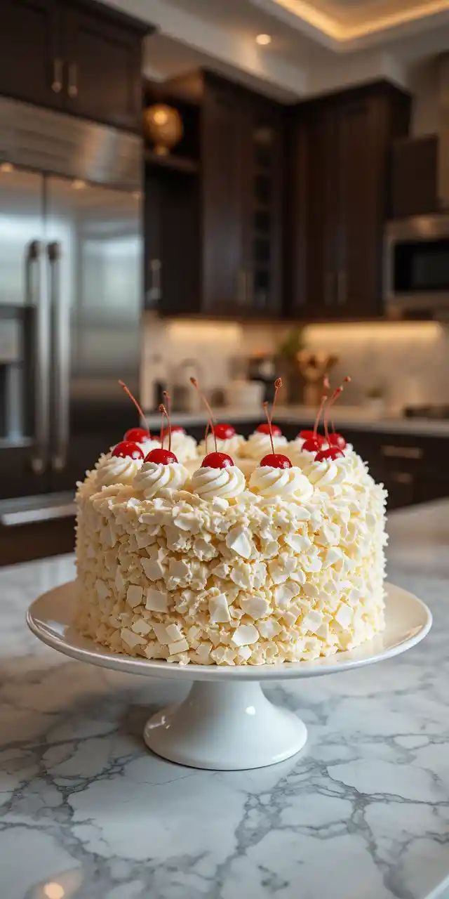 White Forest Gateau