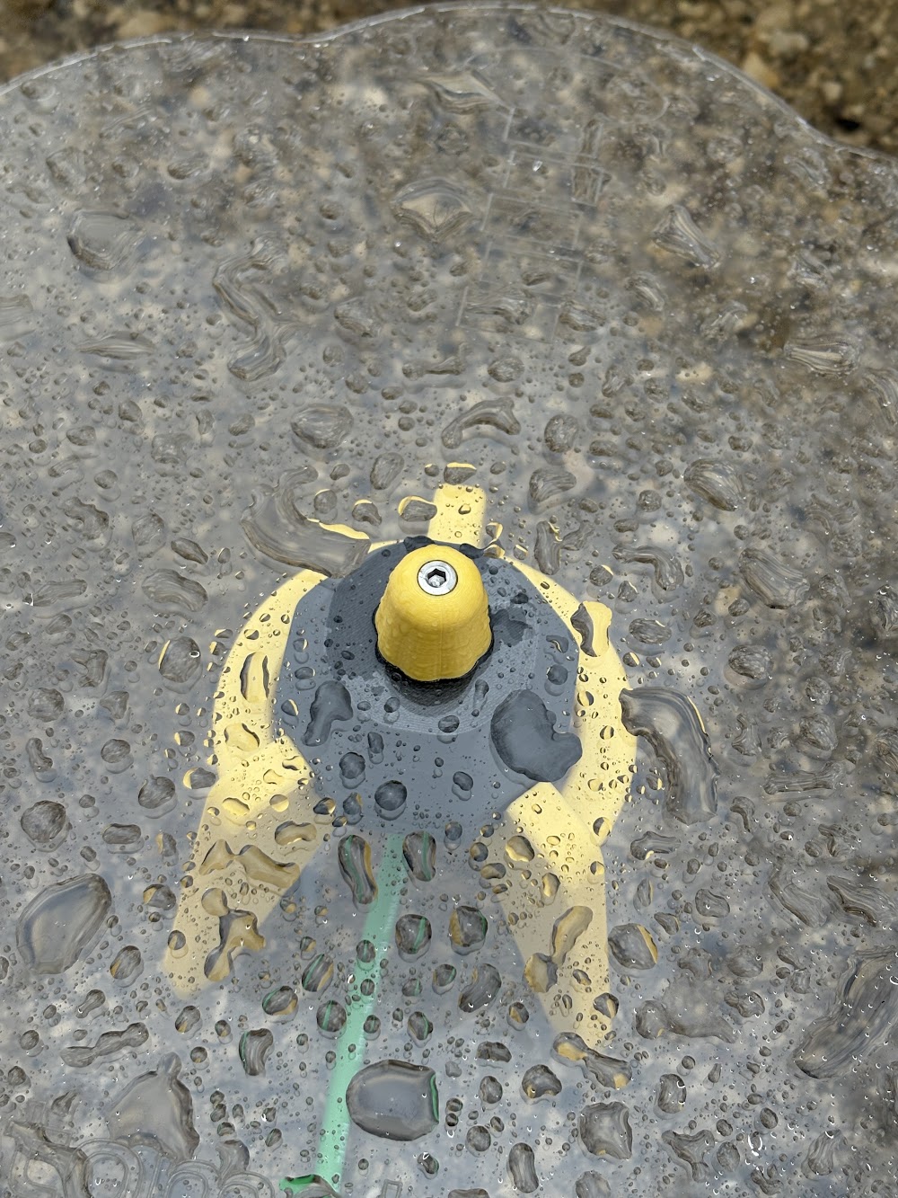 Raincatcher rain-recording attachment for the FIELD5 contact microphone — detail 2