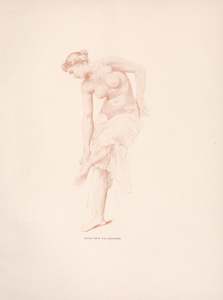 Ètude pour une baigneuse 19th century