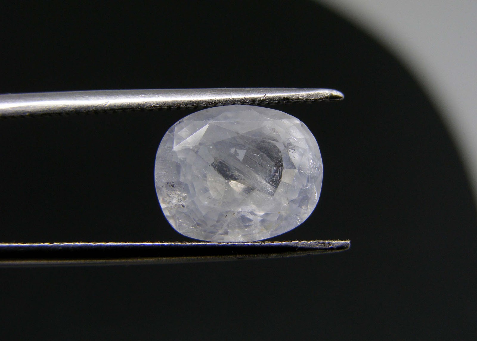 Natural white Sapphire