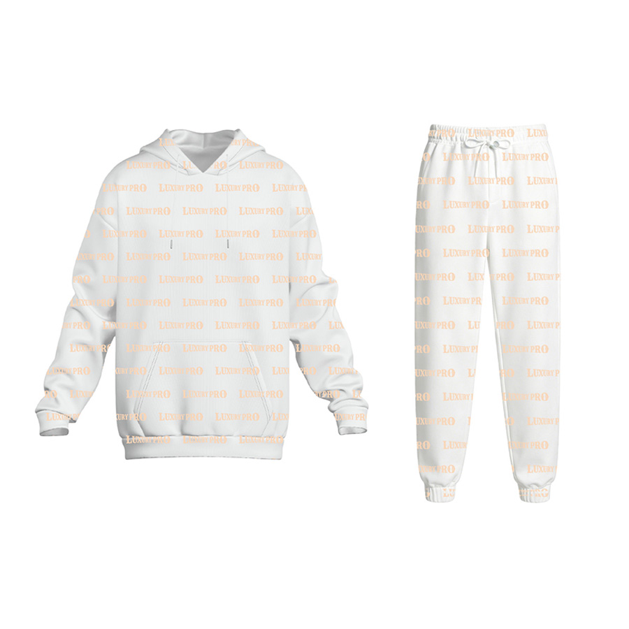 AOP MHN Adult 300g Air Layer Hoodie & Sweatpants Set