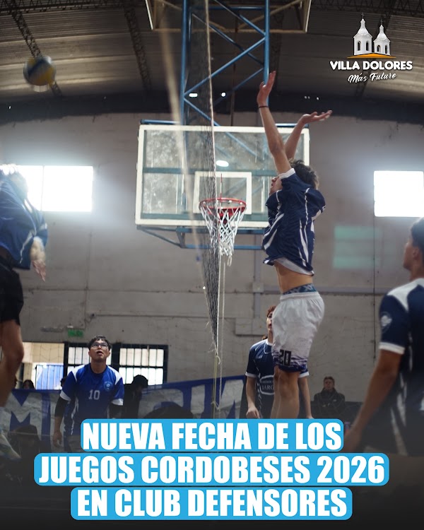 Juegos Cordobeses 2026 Vóley Masculino