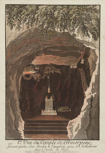 Ire Vue du Temple de Proserpine faisant partie dun Jardin à langloise pres dArle