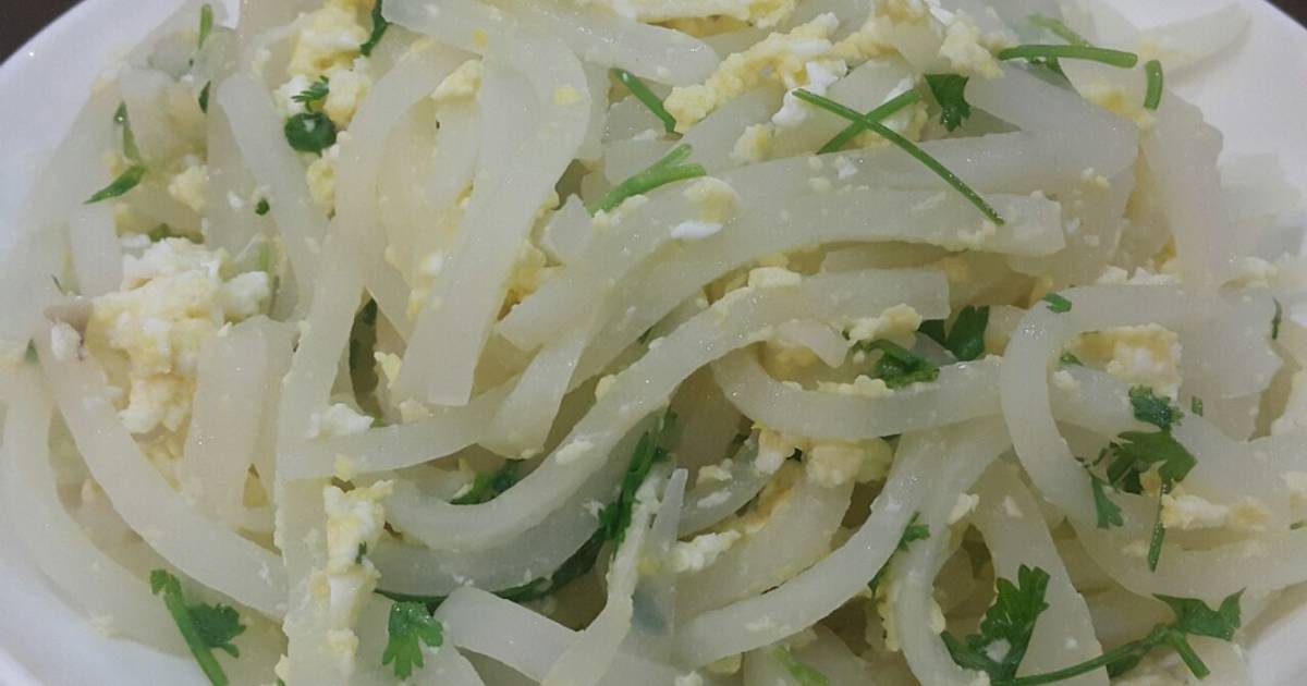 Củ cải xào trứng