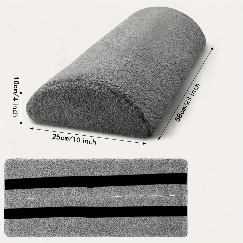 Back cushion with memory foam, 58×25 cm