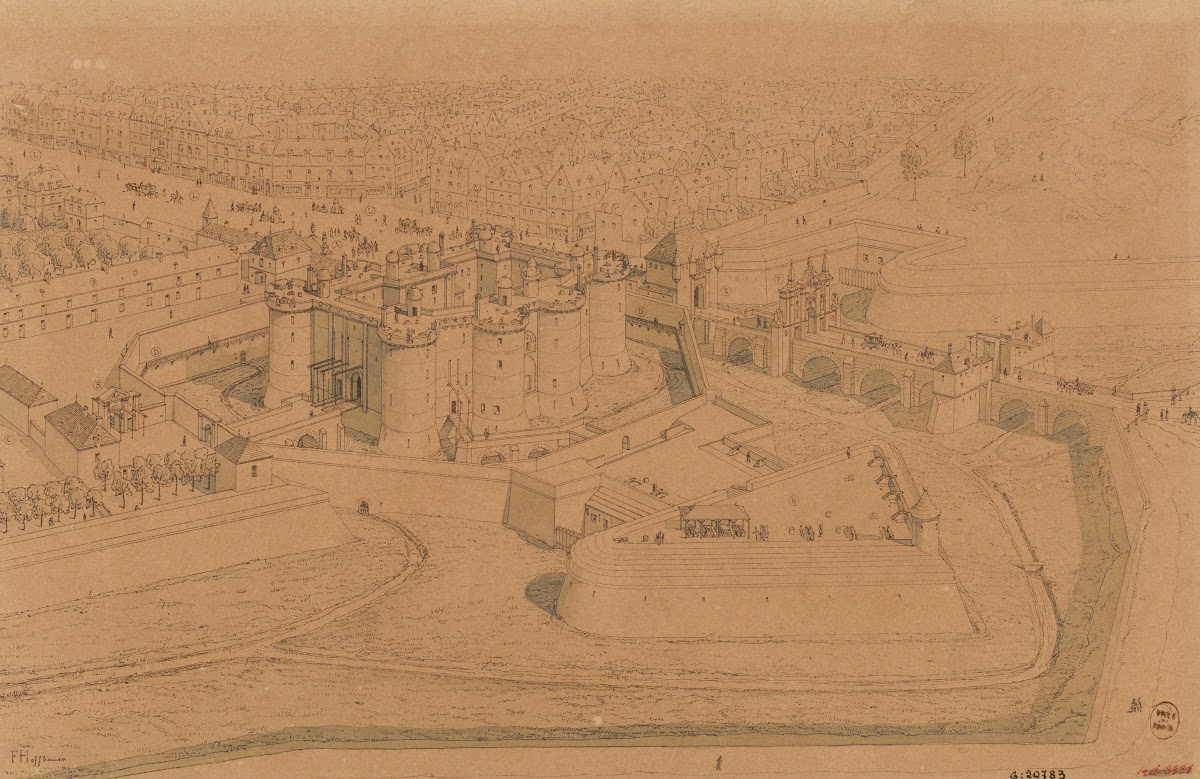 La Bastille en 1640