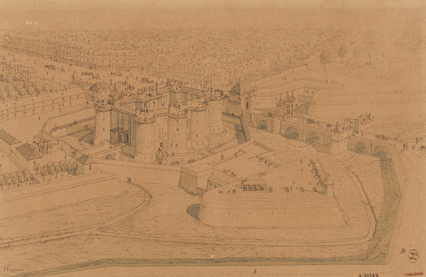 La Bastille en 1640