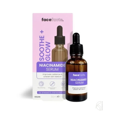 FaceFacts Soothe + Glow Niacinamide Serum – 30ml