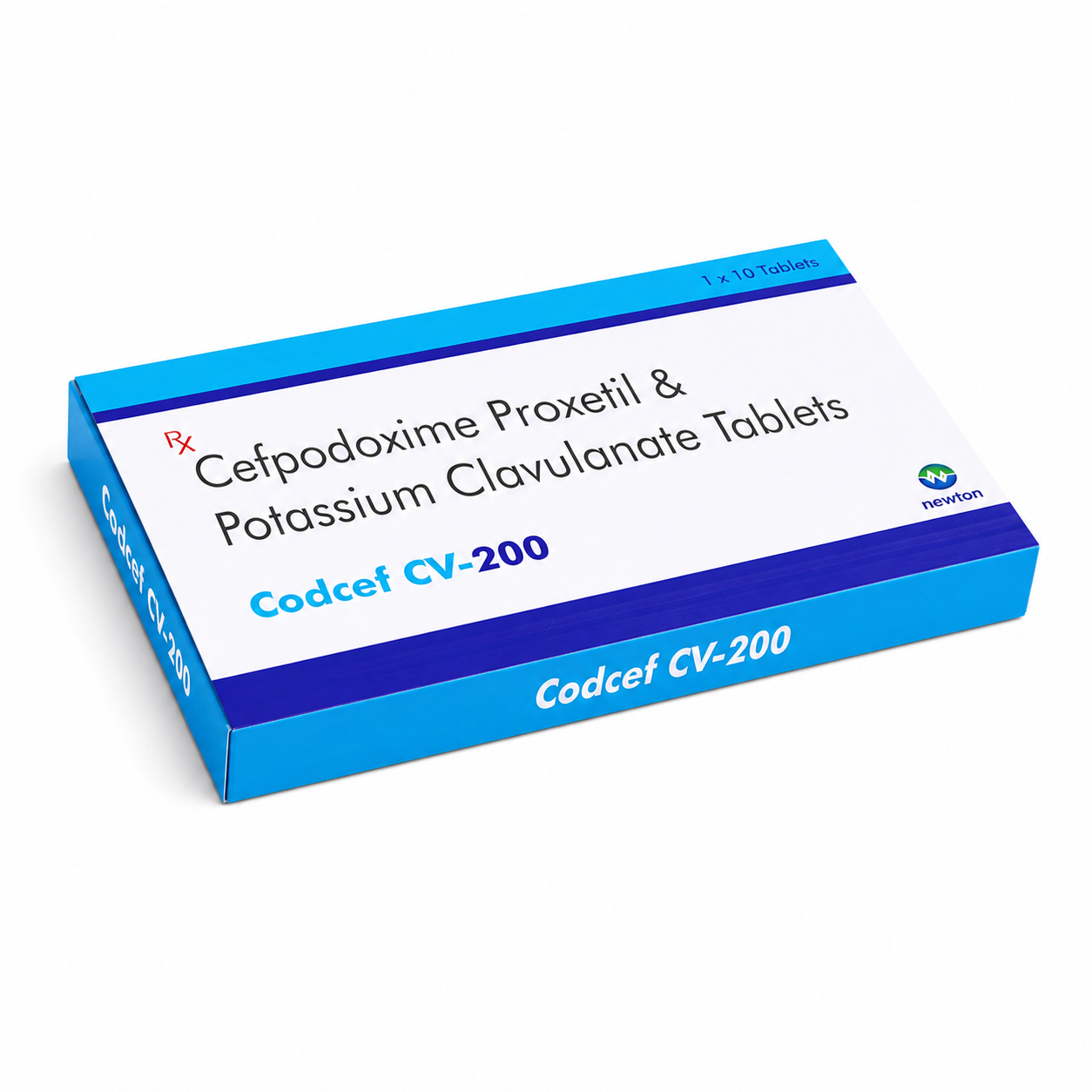 CODCEF CV 200 TAB — Cefpodoxime (100mg)+Clavulanic Acid (62.5mg)