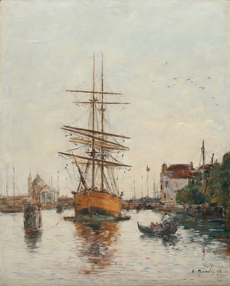 Venise Le Quai de la Giudecca 1895