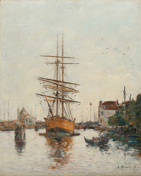 Venise Le Quai de la Giudecca 1895