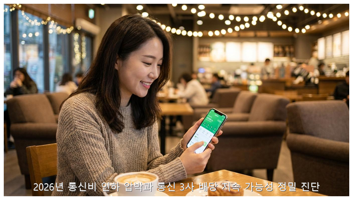 2026년 통신비 인하 압박과 통신 3사 배당 지속 가능성 정밀 진단 핵심 안내 및 분석 인포그래픽 (8)