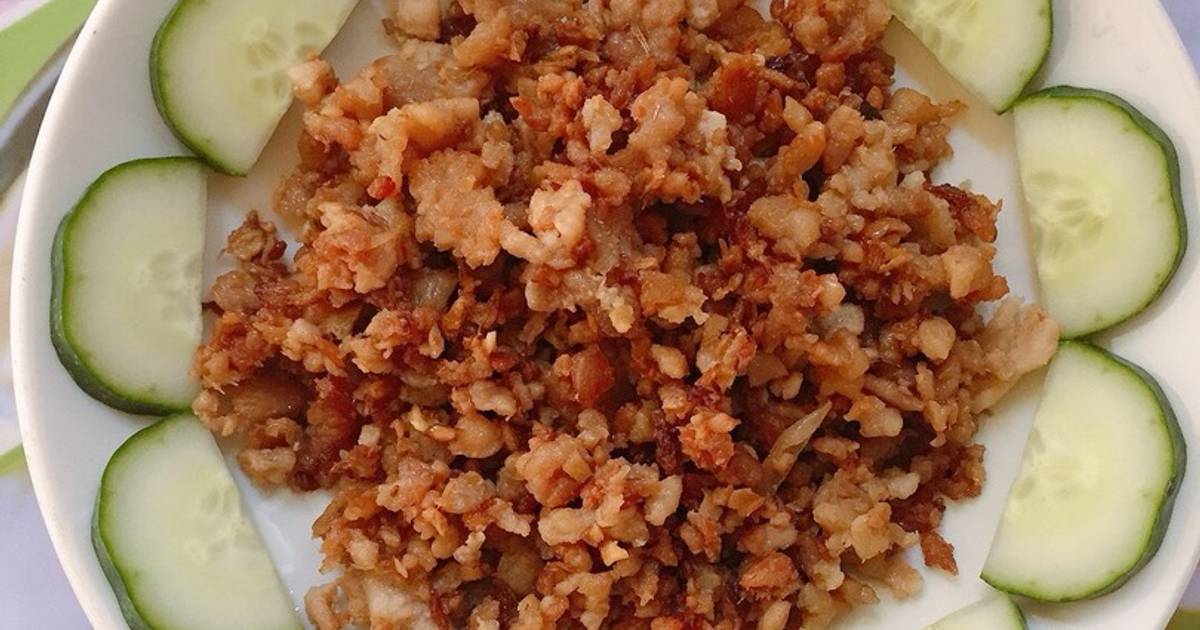 Thịt băm rang riềng