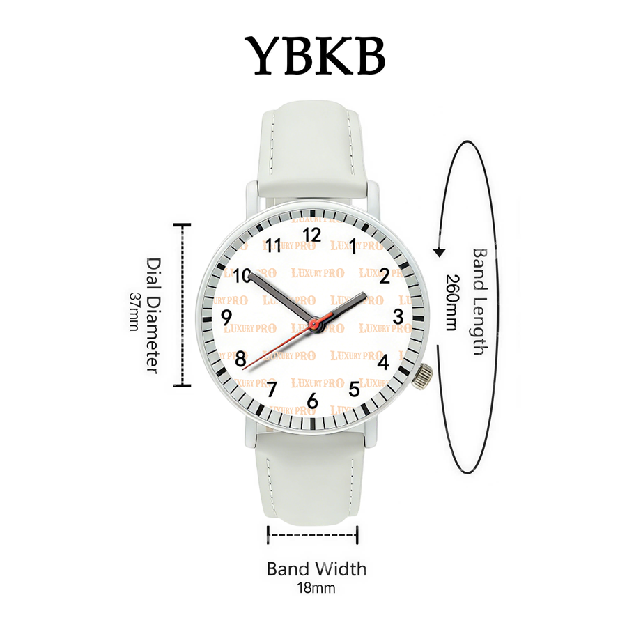 Oil-white Case Watch