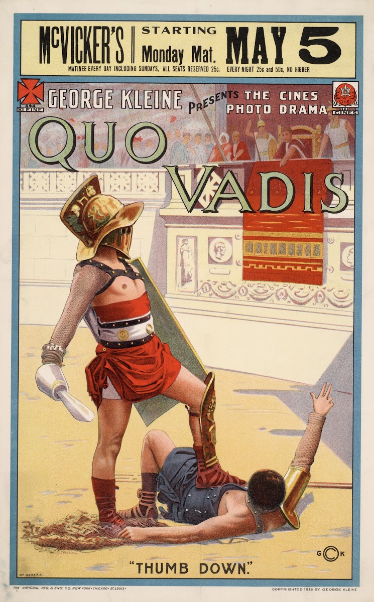 Quo Vadis Thumb Down 1913