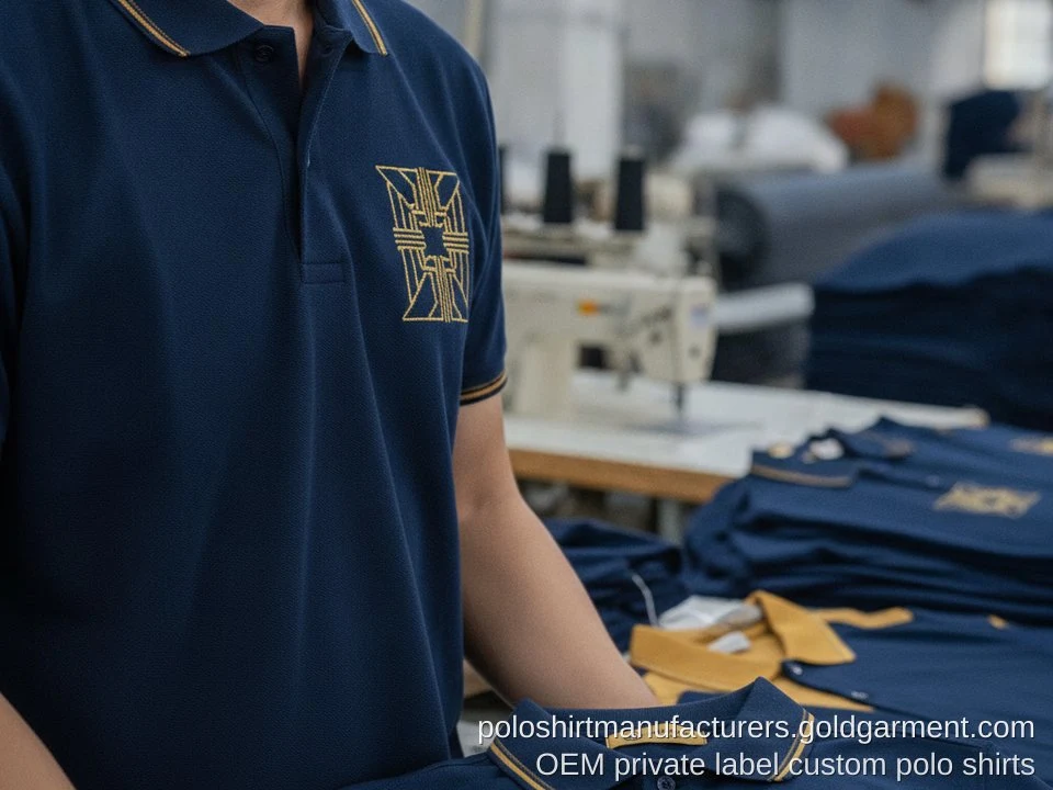 OEM vs Private Label custom polo shirts Manufacturing: Which Model Fits Your Brand? - Gold Garment Vietnam