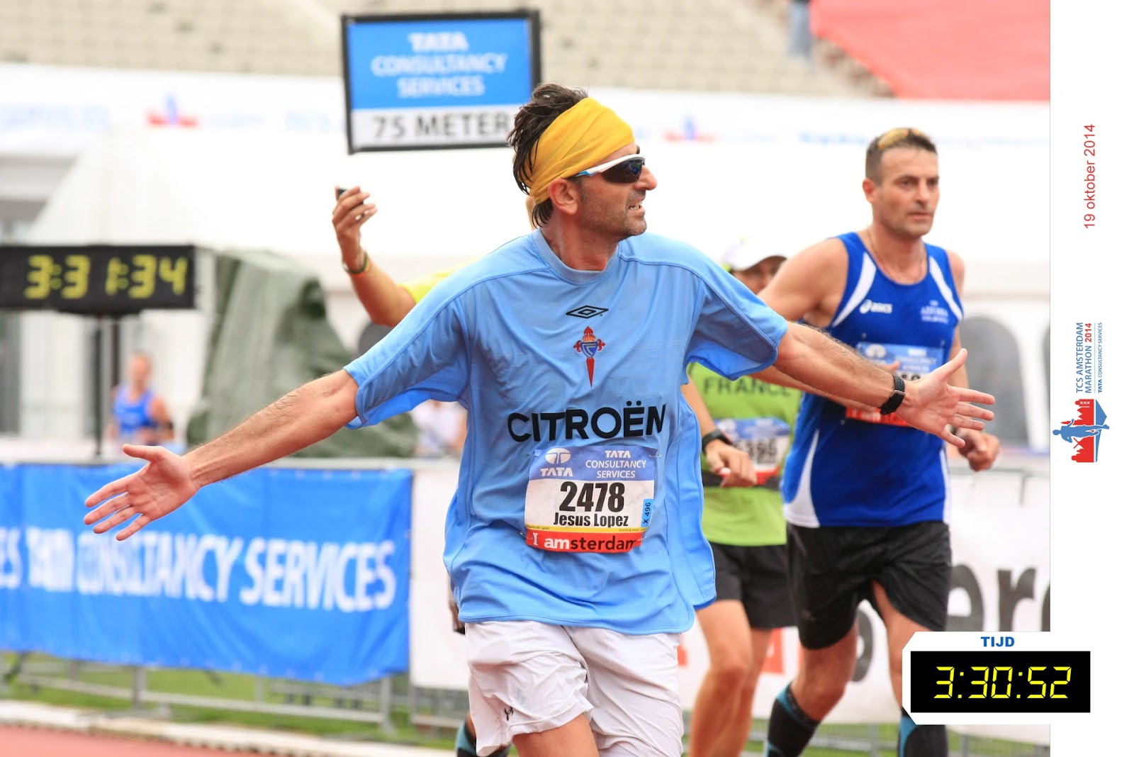 Fotografía finisher de AMSTERDAM MARATHON