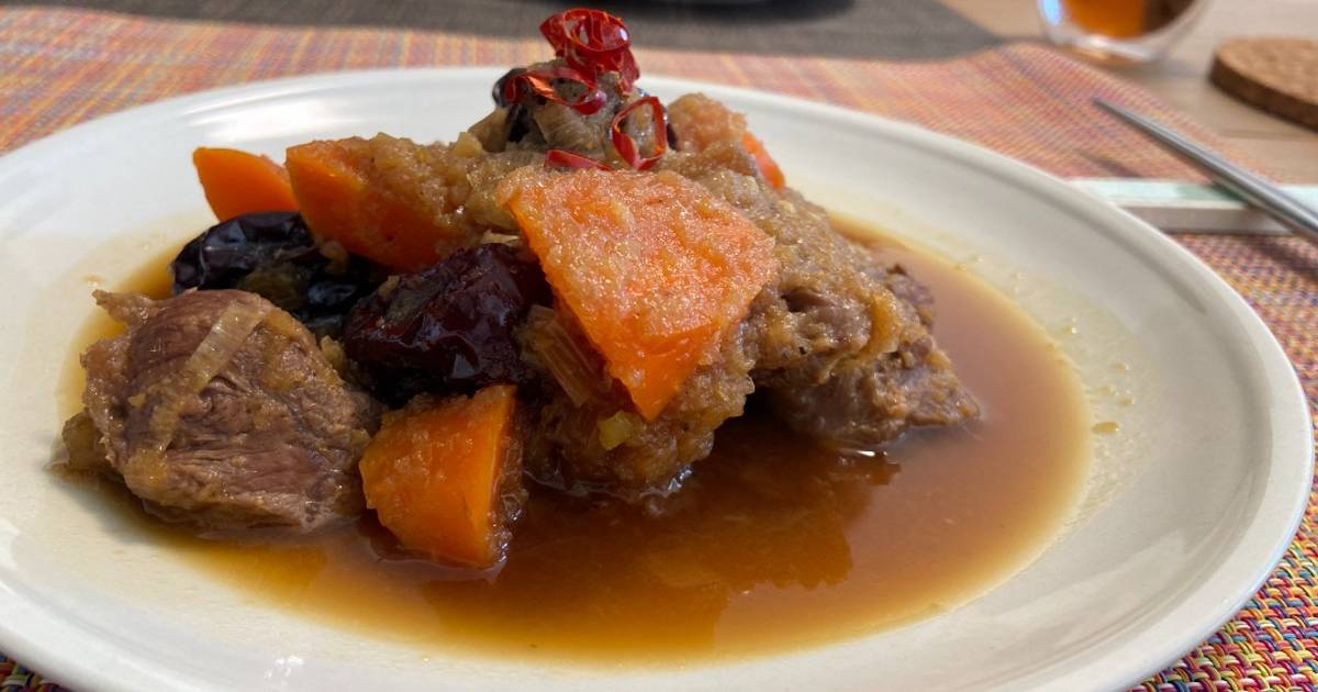 Galbijjim | Thịt kho hàn quốc nấu trong nồi cơm điện (Korean braised meat with ricecooker)