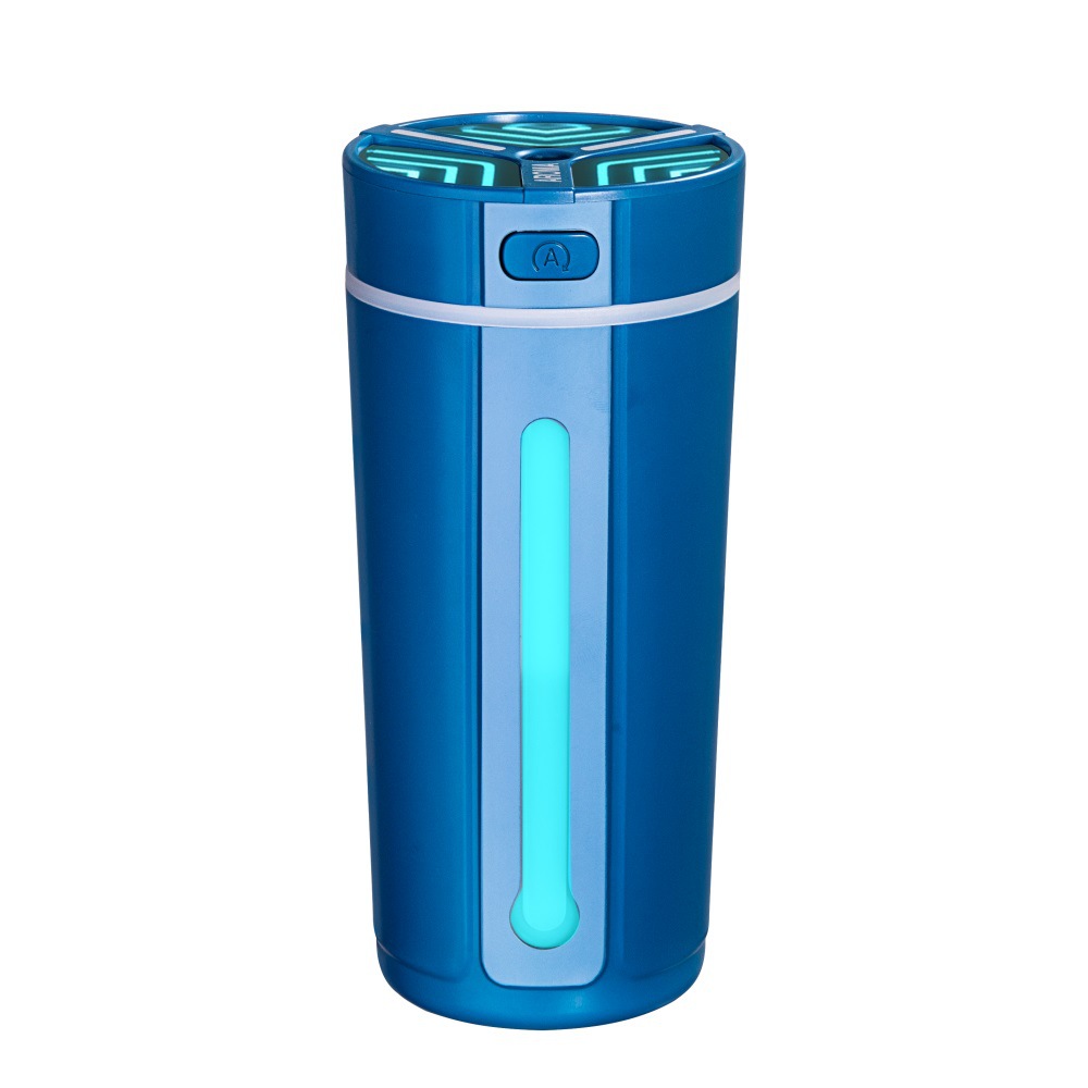 Car diffuser with LED light, model LA-0640