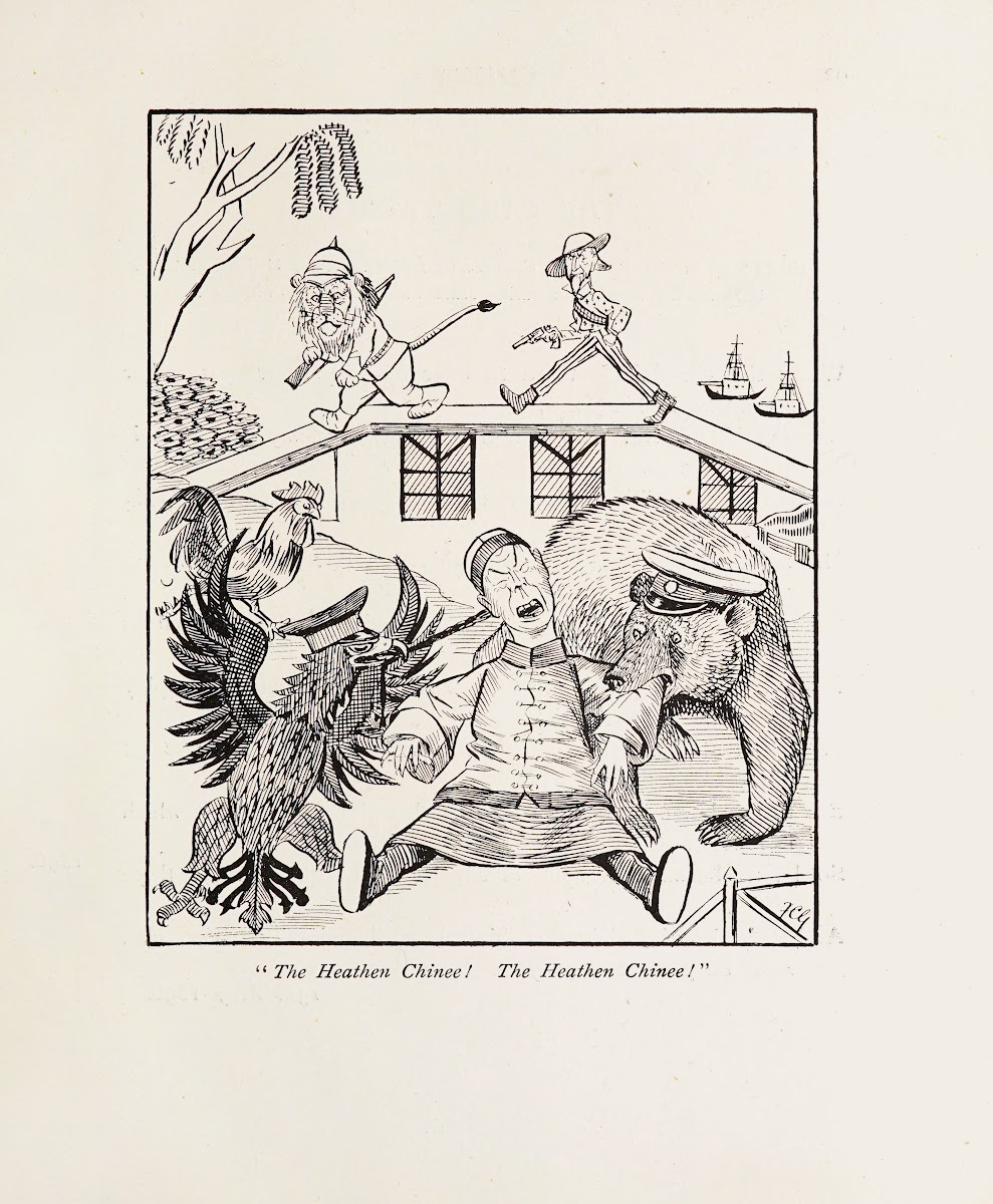 Cartoons in rhyme and line Pl26 1905