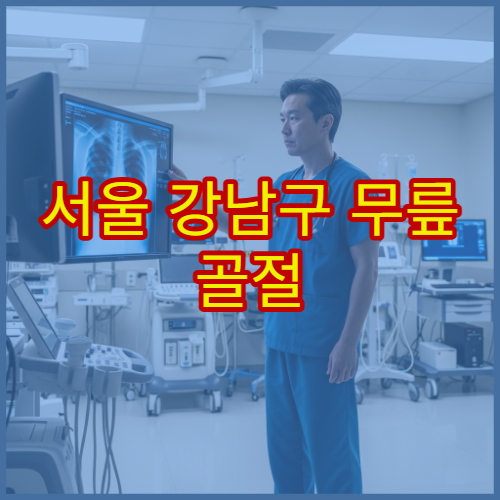 서울 강남구 무릎 골절 연골 이상 증상 치료 가능한 정형외과 클리닉