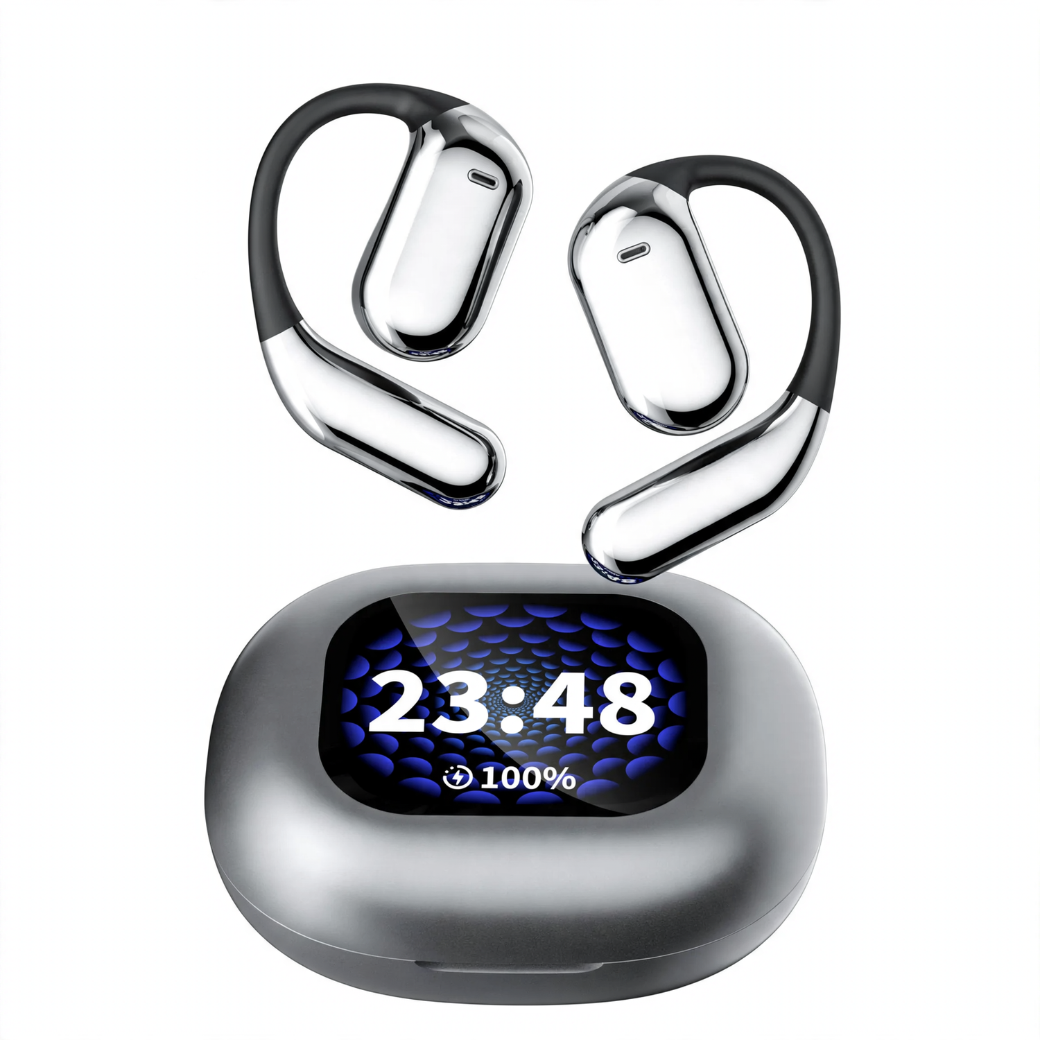 Open Bluetooth headphones with noise cancellation