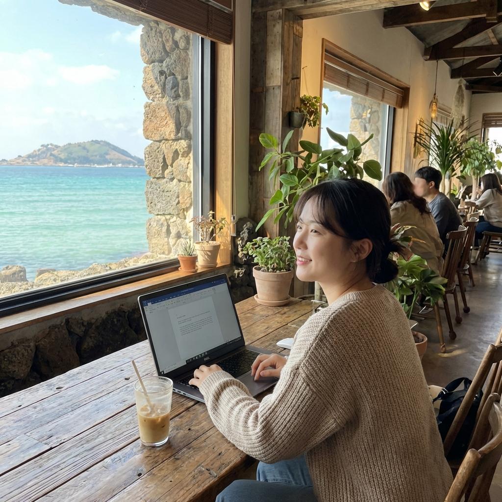 제주에서 '진짜' 살아보기! 현지인처럼 즐기는 방법 & 워케이션 스팟