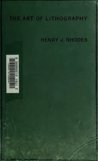the art of lithography-a complete practical manual 1914