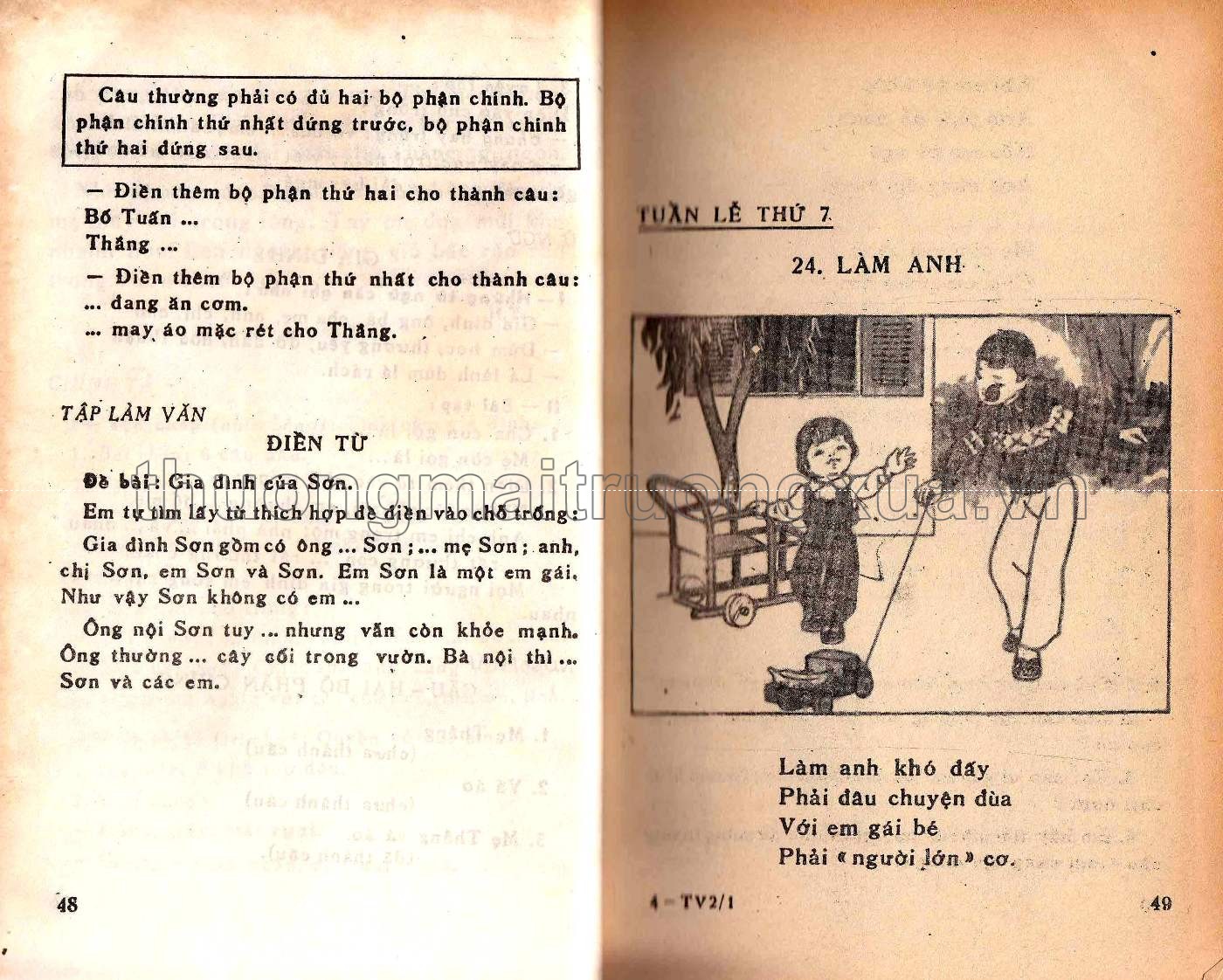 Tiếng Việt 2, tập 1 (1988) - Trang 25