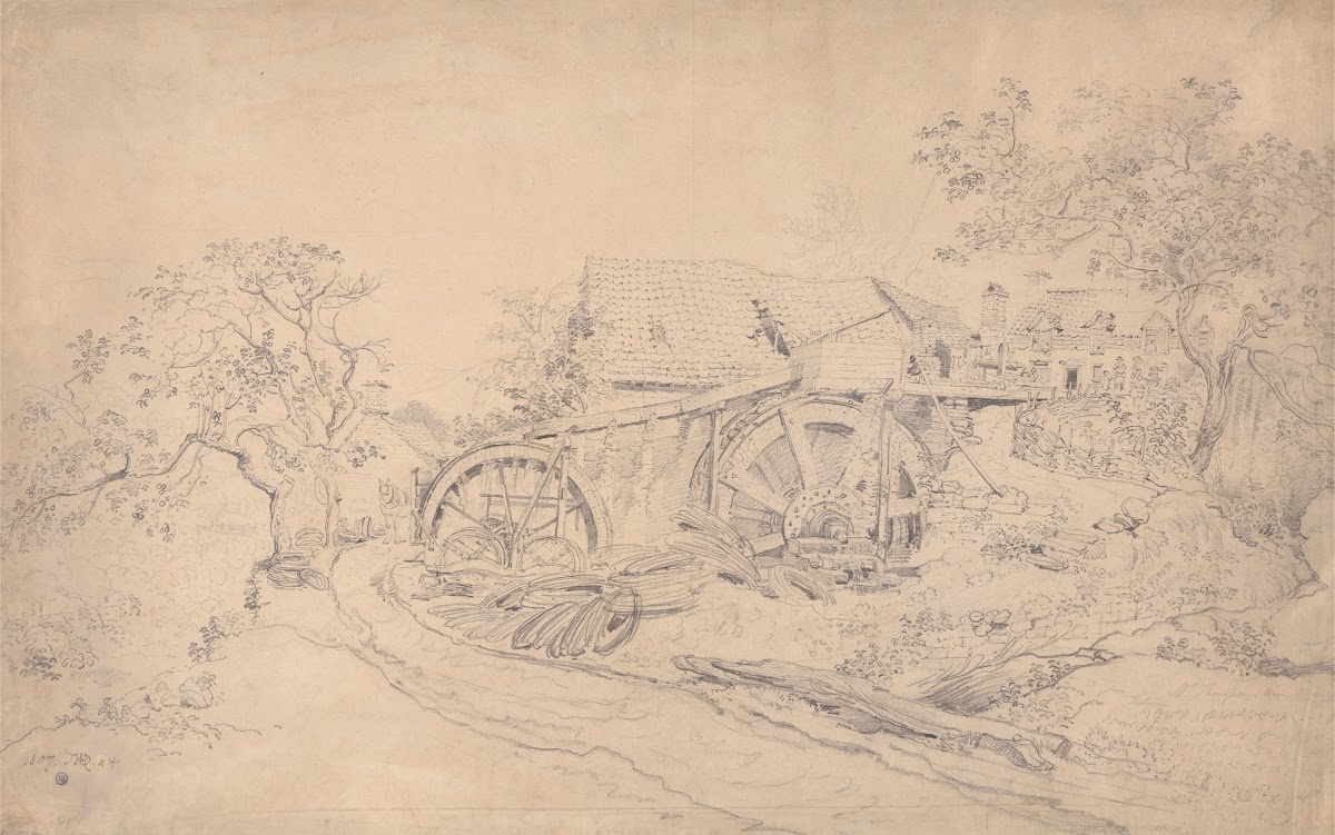 Mr Thompsons Wire Mill Tintern 1807