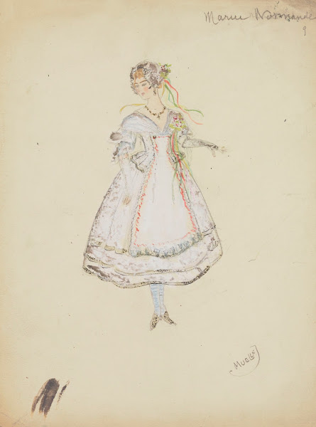 Maquettes de costumes en M